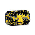 Trousse Double Compartiment Pikachu Manga Noir