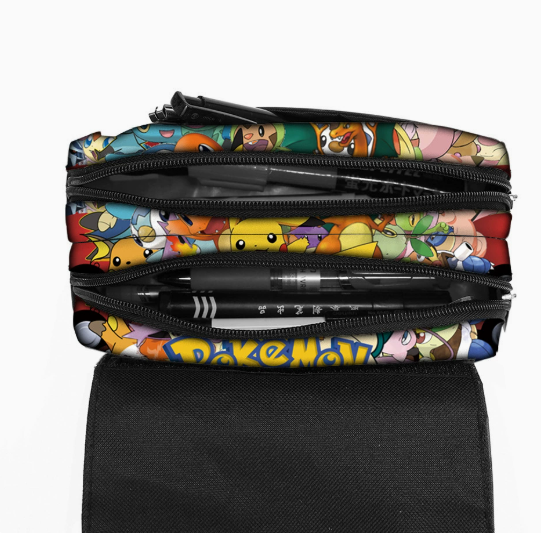 Trousse Double Compartiment Pikachu Manga