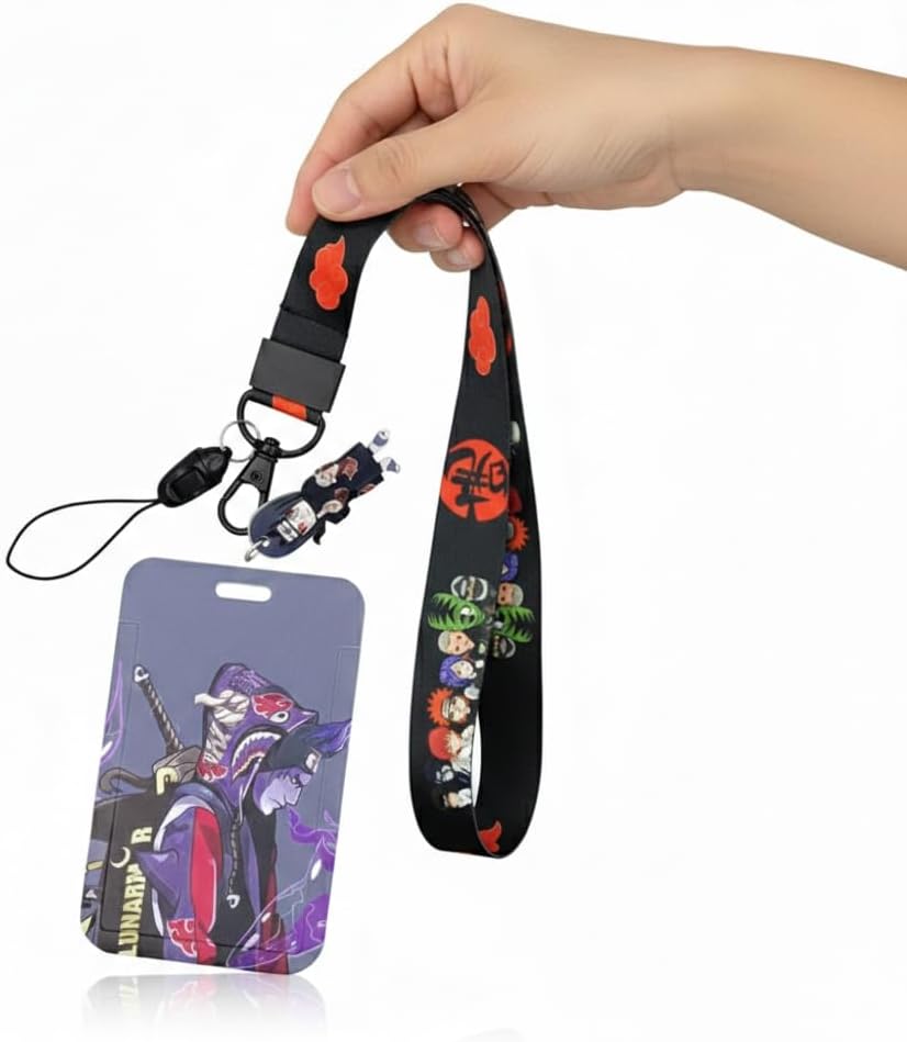 Porte-cartes Itachi Uchiha avec Lanière Akatsuki