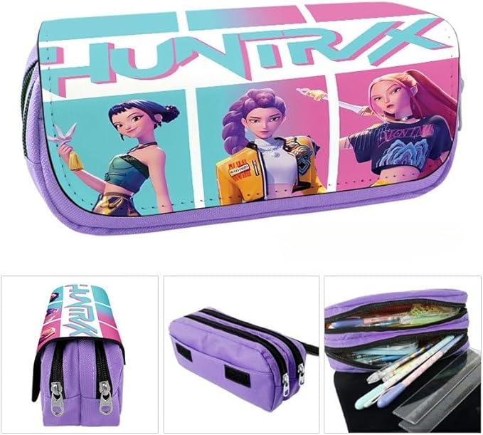 Trousse Scolaire Double Compartiment Demon Hunters
