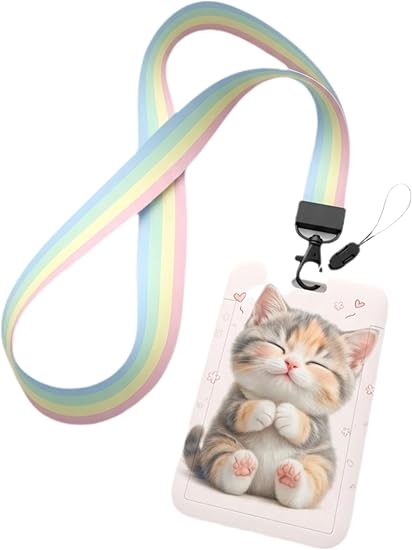 Porte-cartes Chaton kawai