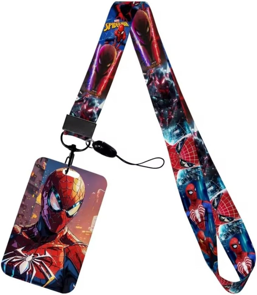 Porte Carte avec Lanière Spider man