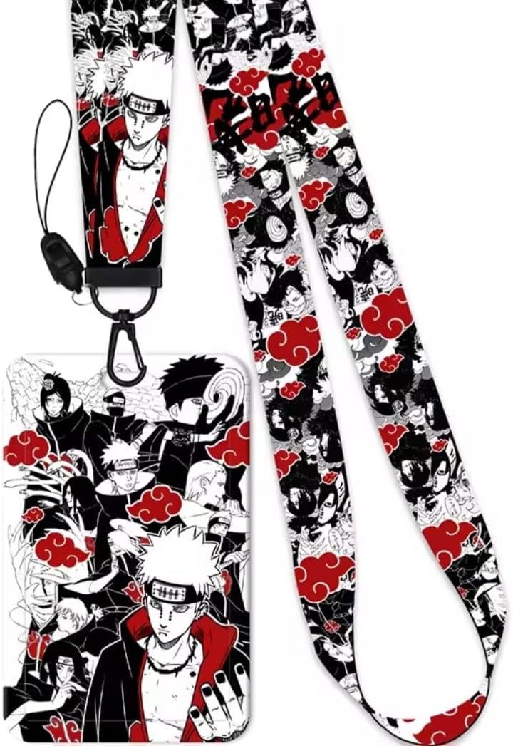 Porte carte avec lanière Naruto