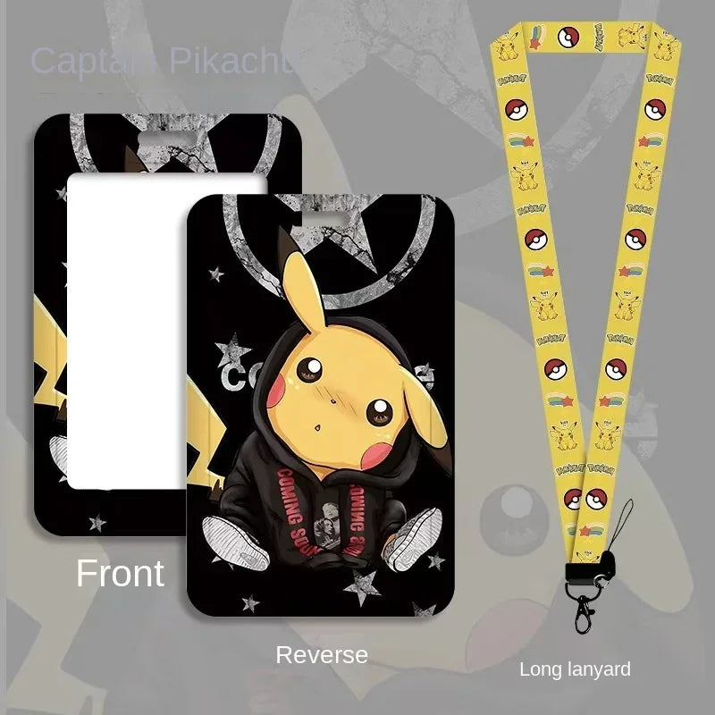 Porte carte avec lanière Pikachu