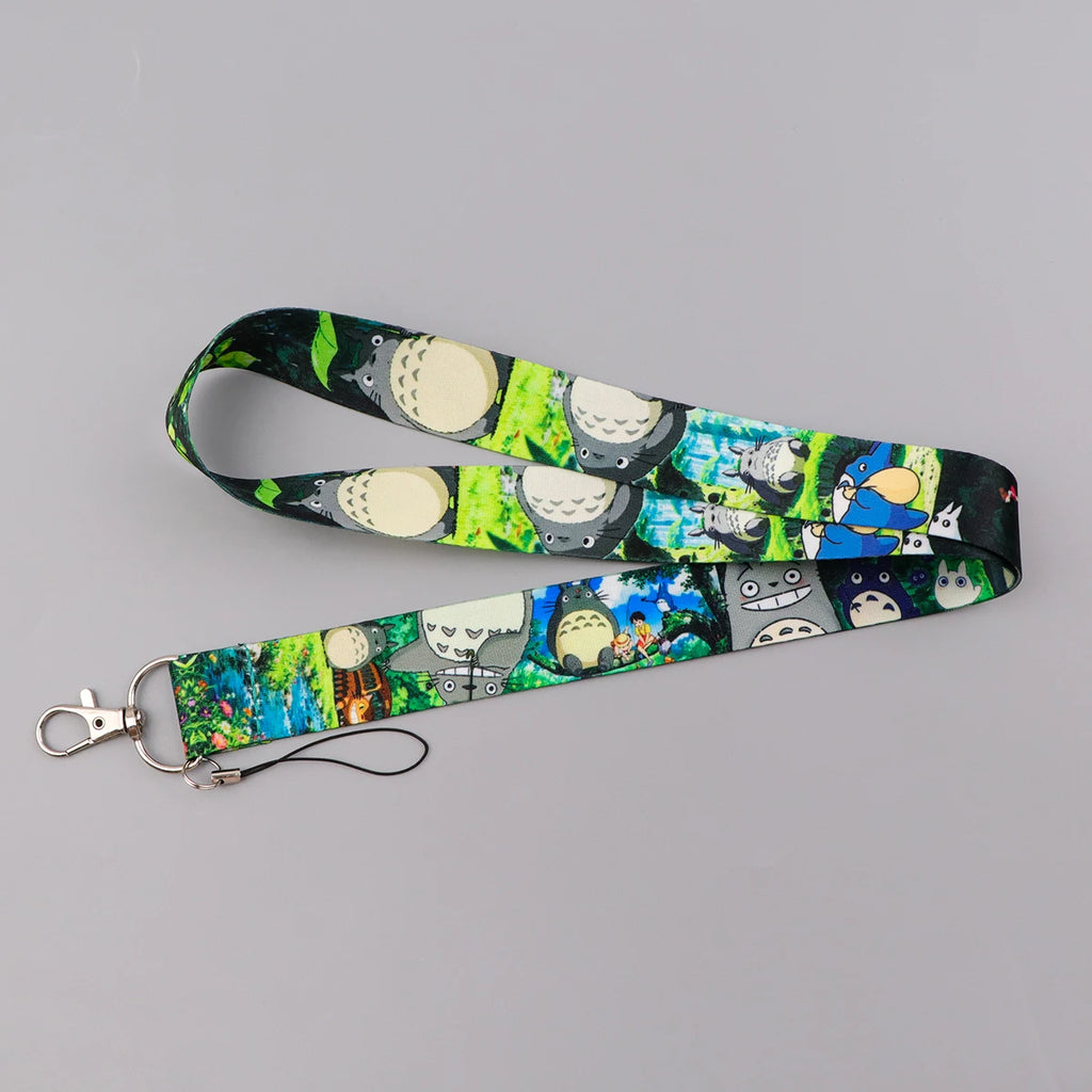 Porte carte Totoro avec lanière