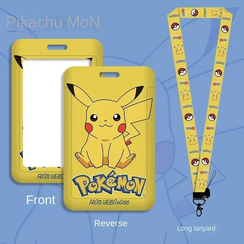 Porte carte avec lanière Pikachu