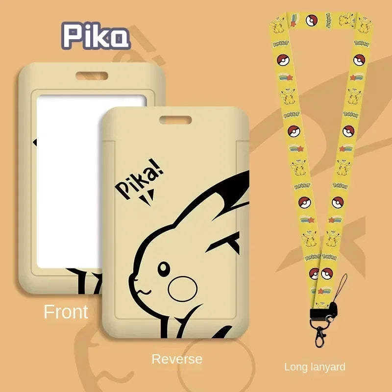 Porte carte avec lanière Pikachu