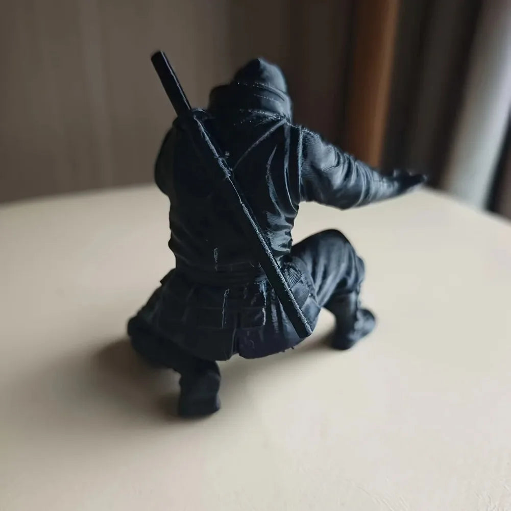 🥷 Porte-Stylos Ninja Anime 3D ⚔️ | Organiseur de Bureau Original 🎨 Pot à Crayons Manga 📚 Décoration Geek 🎁