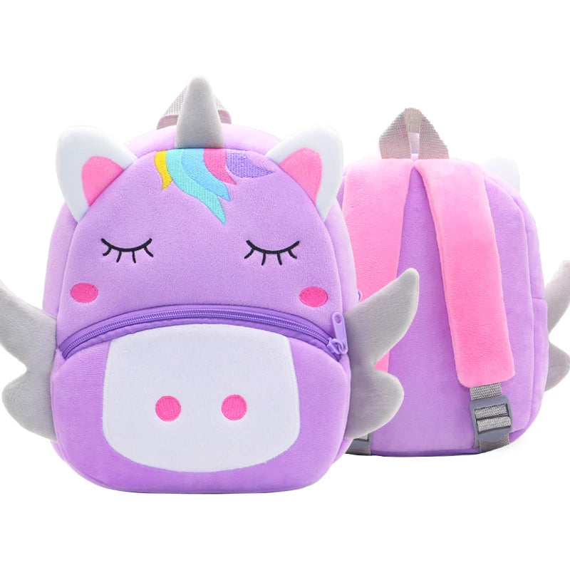 Sac à Dos Animaux en Peluche Enfant - Sac Maternelle & Crèche Mignon