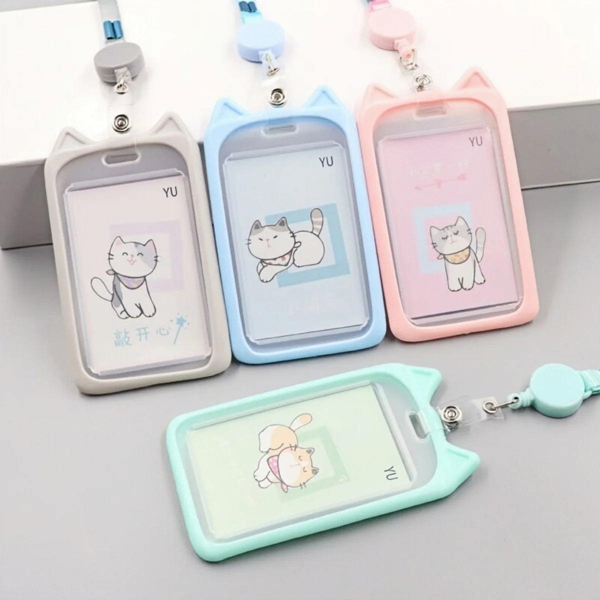 Porte carte avec lanière Kawai
