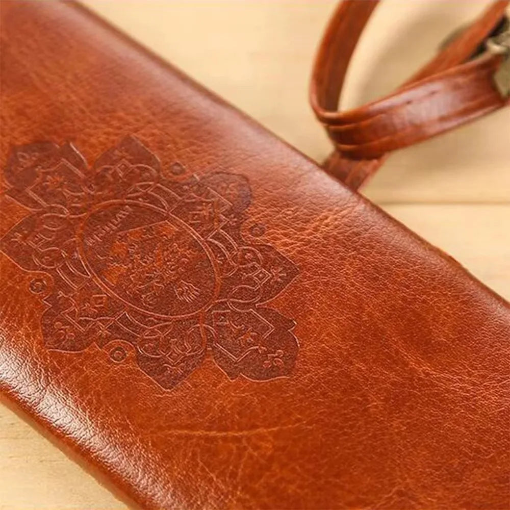 Trousse vintage cuir