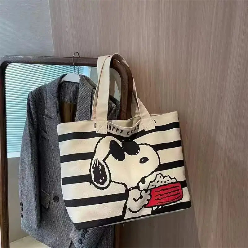 Sac tote bag snoopy manga