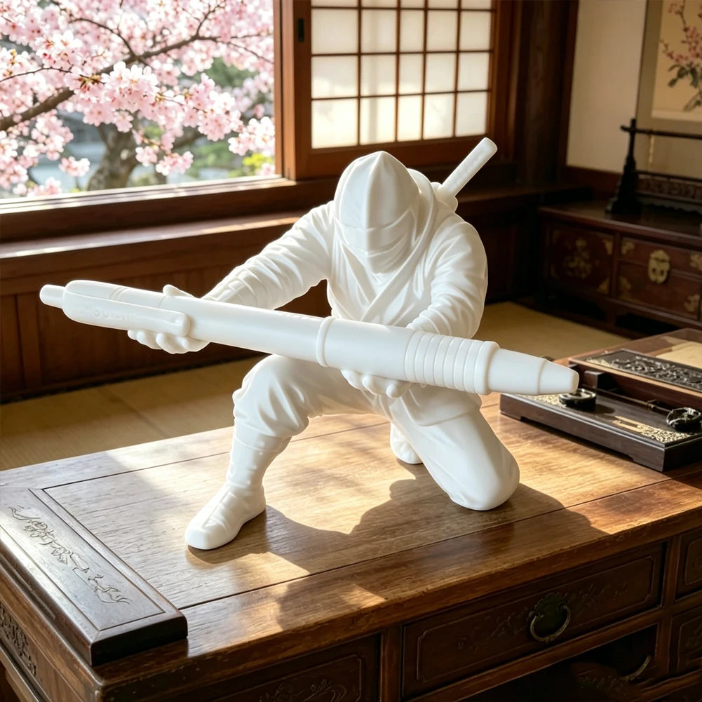 🥷 Porte-Stylos Ninja Anime 3D ⚔️ | Organiseur de Bureau Original 🎨 Pot à Crayons Manga 📚 Décoration Geek 🎁