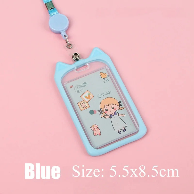 Porte carte avec lanière Kawai