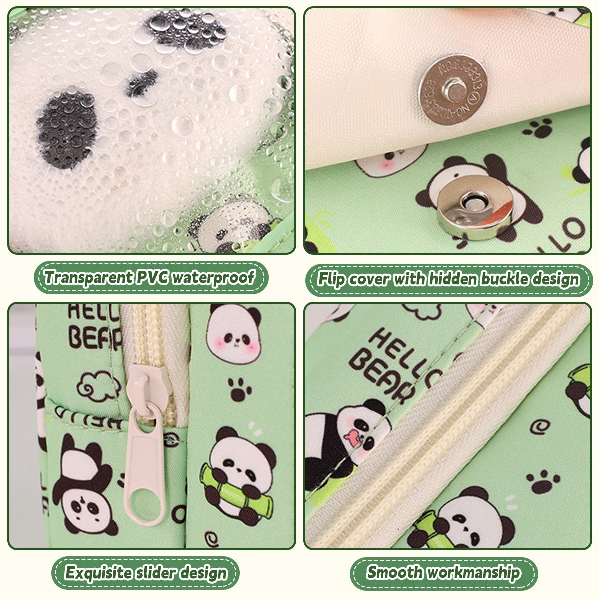 Trousse scolaire kawai mignonne