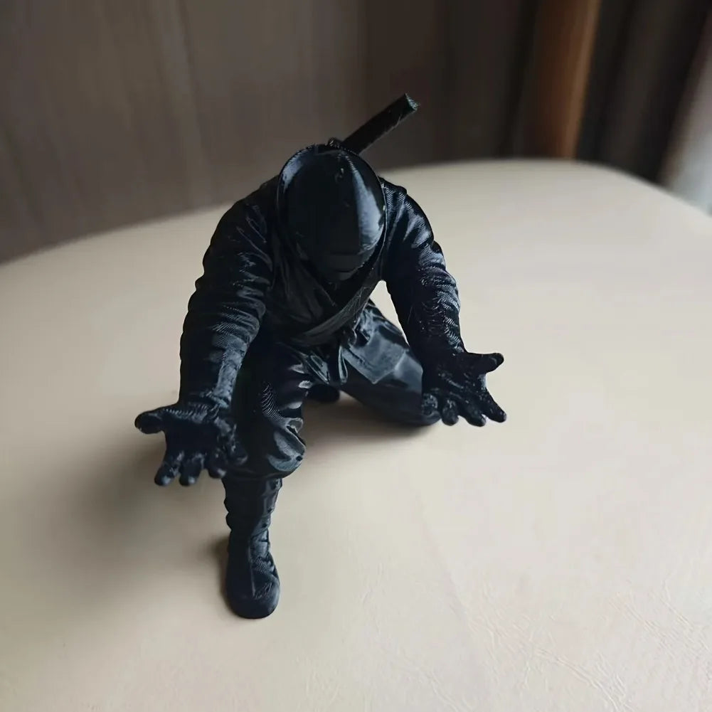 🥷 Porte-Stylos Ninja Anime 3D ⚔️ | Organiseur de Bureau Original 🎨 Pot à Crayons Manga 📚 Décoration Geek 🎁