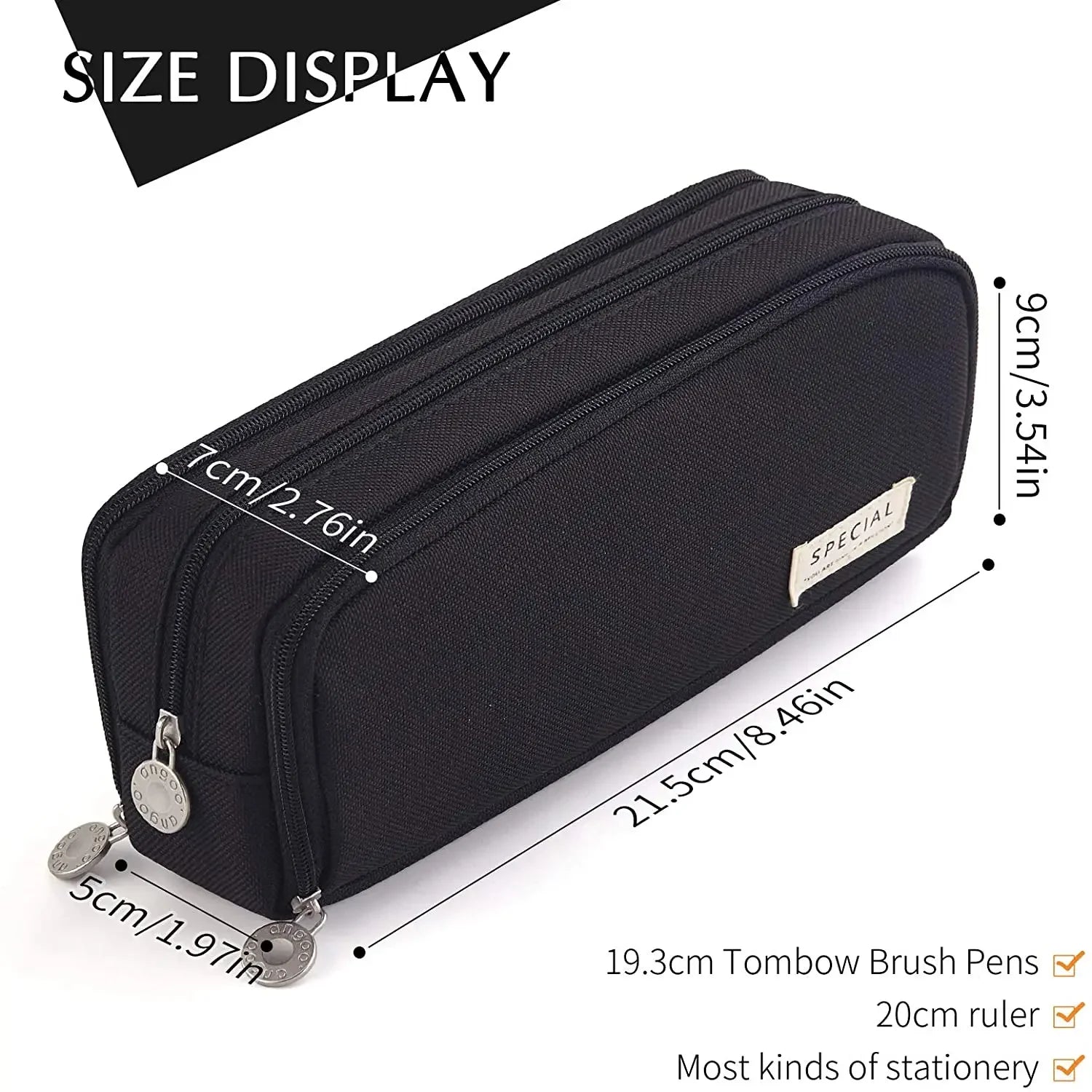 Trousse a Stylo Noir