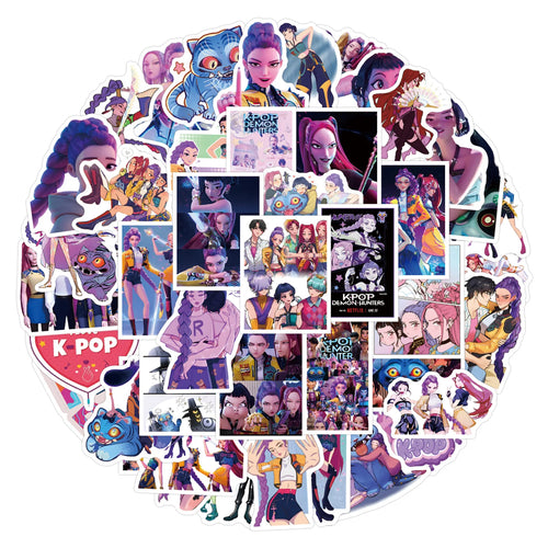 Lot de 50 à 100 Stickers Manga & Anime Waterproof – Autocollants Vinyle pour PC, Ordinateur, Téléphone, Vélo, Voiture & Carnet