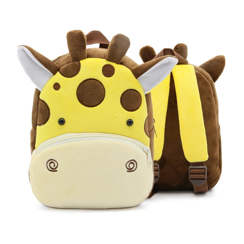 Sac à Dos Animaux en Peluche Enfant - Sac Maternelle & Crèche Mignon