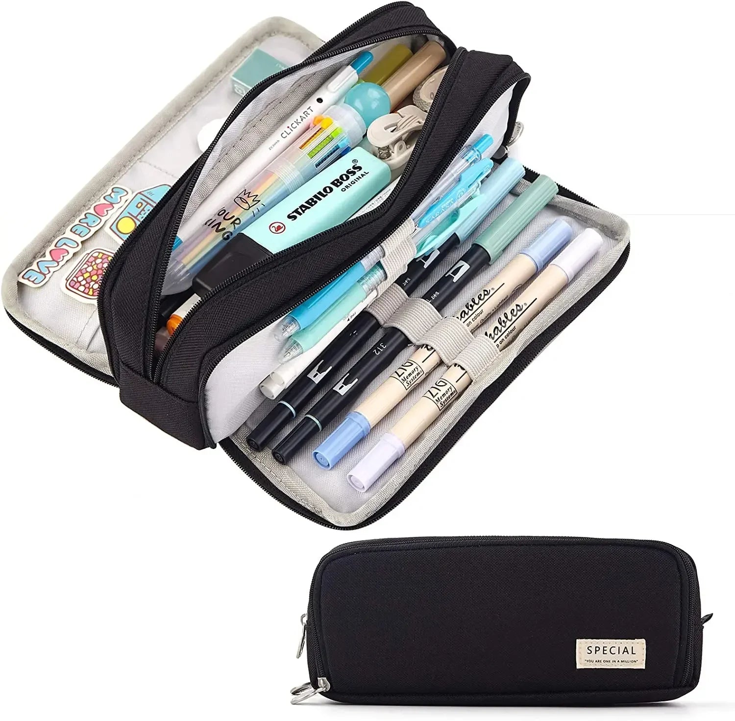 Trousse a Stylo Noir