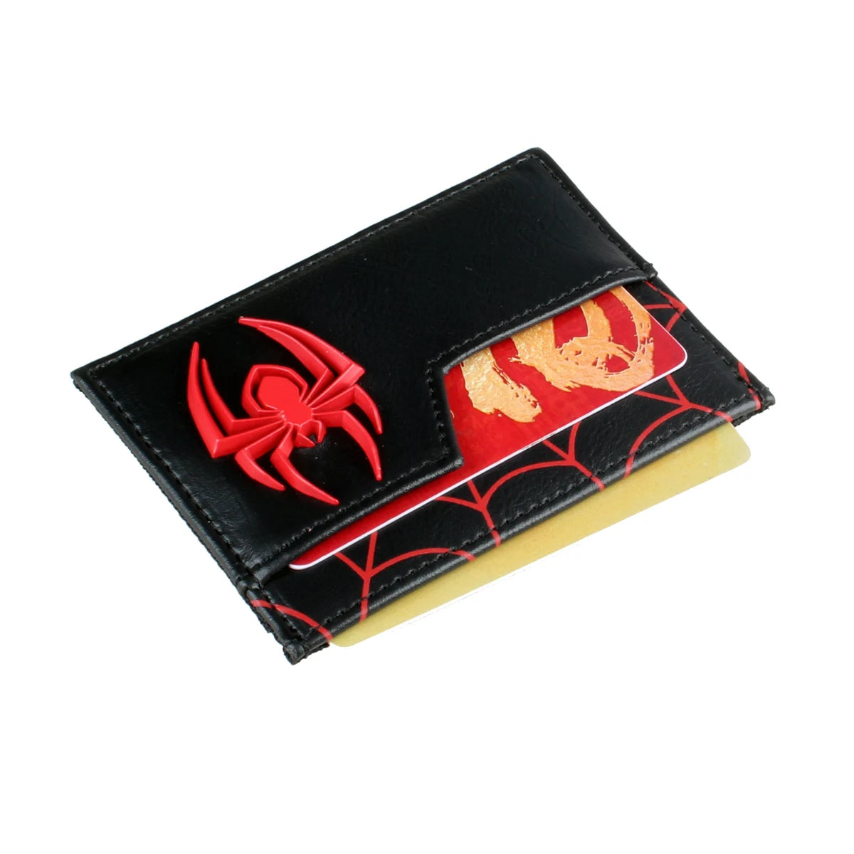 Porte-Cartes Spider-Man Noir et Rouge - Portefeuille Slim Marvel