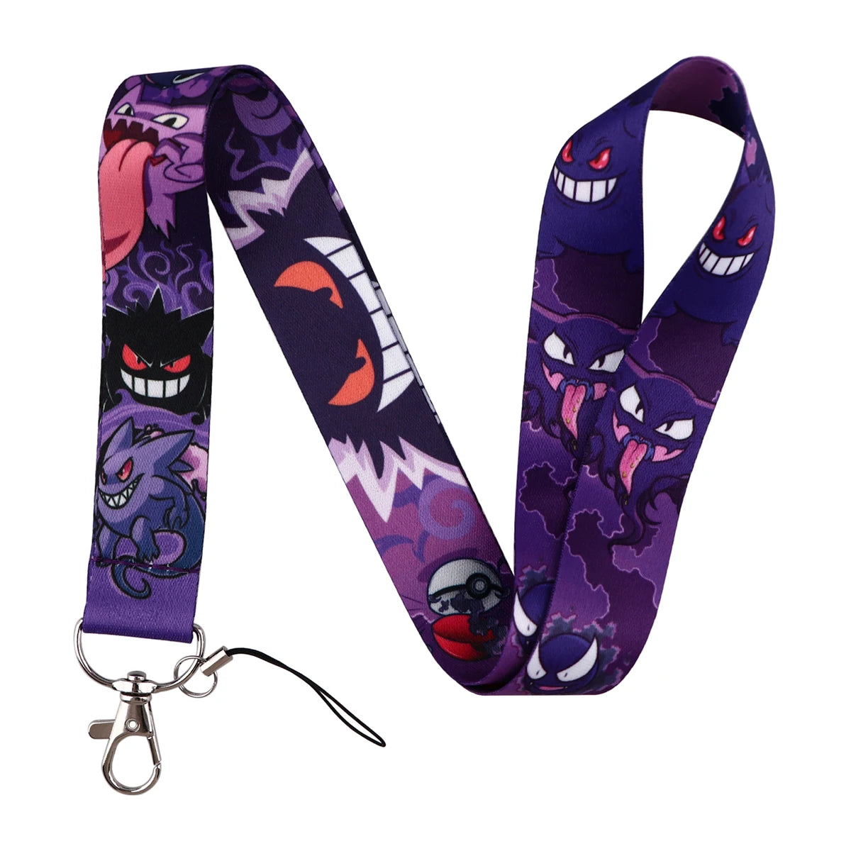 Porte cartes avec lanière Ectoplasma Gengar