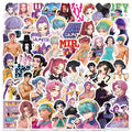 Lot de 50 à 100 Stickers Manga & Anime Waterproof – Autocollants Vinyle pour PC, Ordinateur, Téléphone, Vélo, Voiture & Carnet