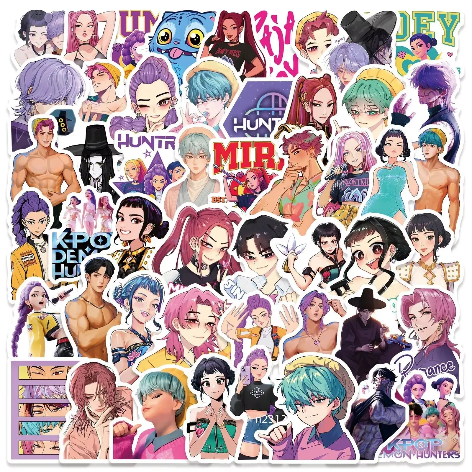 Lot de 50 à 100 Stickers Manga & Anime Waterproof – Autocollants Vinyle pour PC, Ordinateur, Téléphone, Vélo, Voiture & Carnet