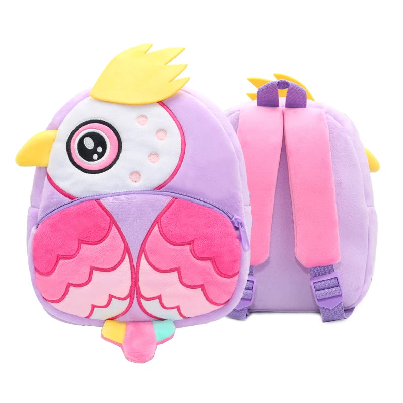 Sac à Dos Animaux en Peluche Enfant - Sac Maternelle & Crèche Mignon