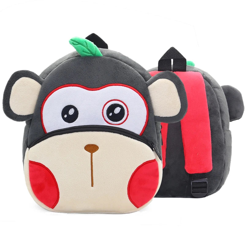 Sac à Dos Animaux en Peluche Enfant - Sac Maternelle & Crèche Mignon