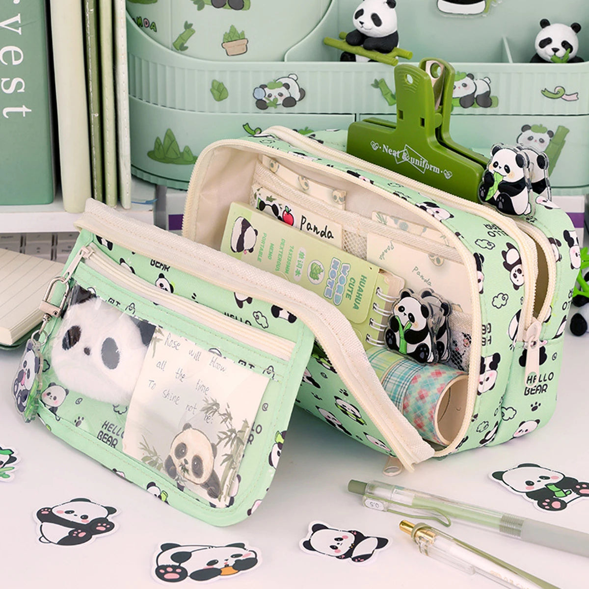 Trousse scolaire kawai mignonne