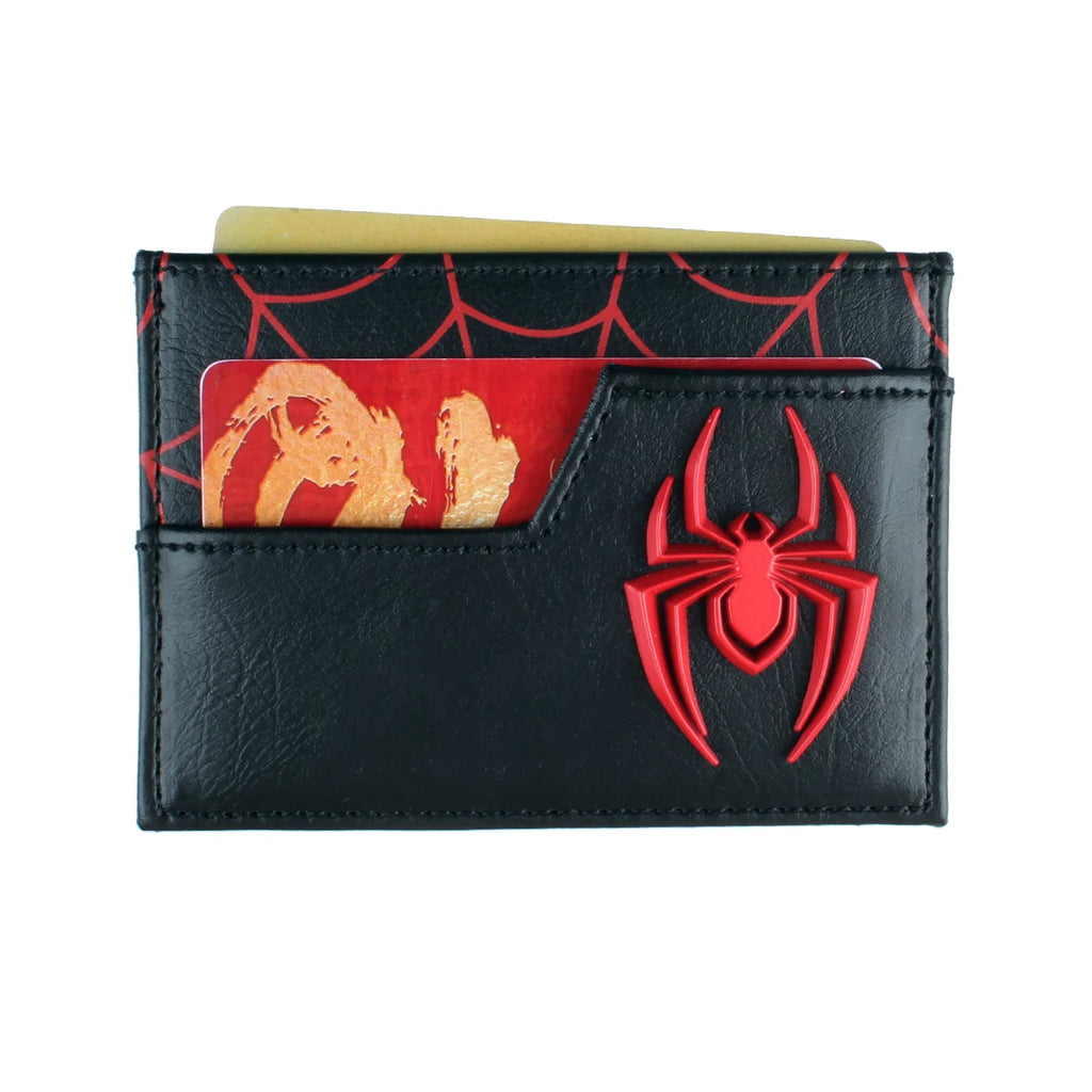 Porte-Cartes Spider-Man Noir et Rouge - Portefeuille Slim Marvel