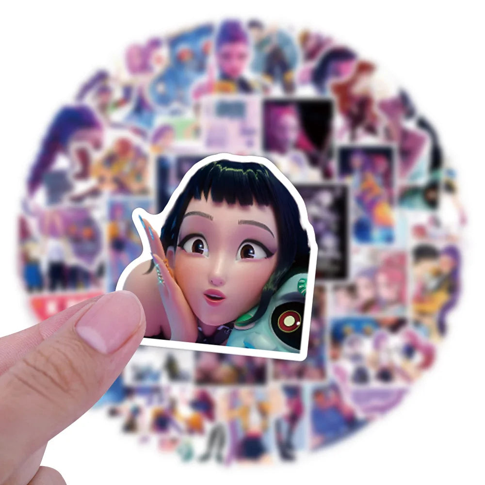 Lot de 50 à 100 Stickers Manga & Anime Waterproof – Autocollants Vinyle pour PC, Ordinateur, Téléphone, Vélo, Voiture & Carnet