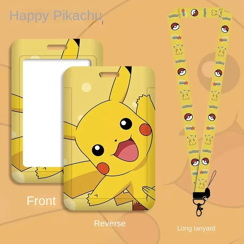 Porte carte avec lanière Pikachu