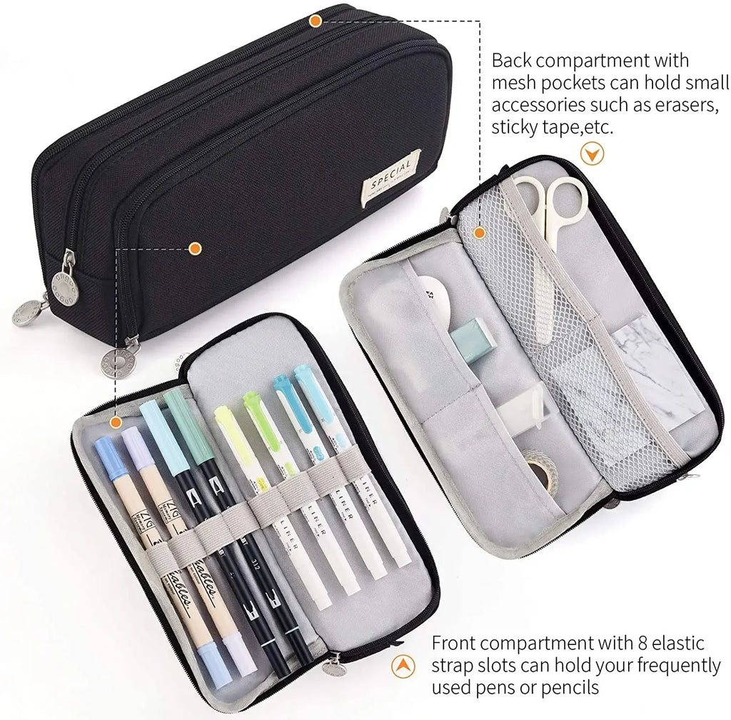 Trousse a Stylo Noir