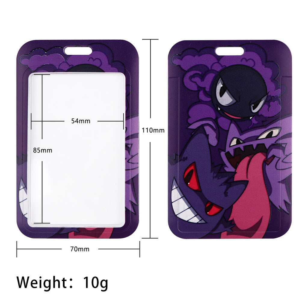Porte cartes avec lanière Ectoplasma Gengar